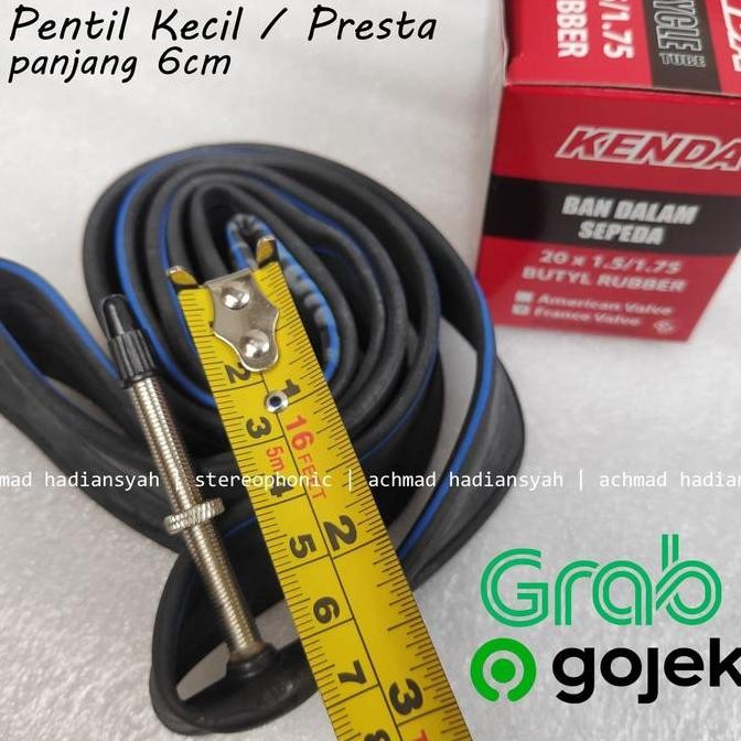 ยางใน KENDA 20 x 1.50 ยางใน 20 x 1.75 ยางใน Presta 20x1.50
