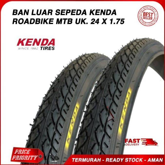 ยางรถจักรยาน Kenda Roadbike MTB ขนาด 24 x 1.75 24x175 24x1.75