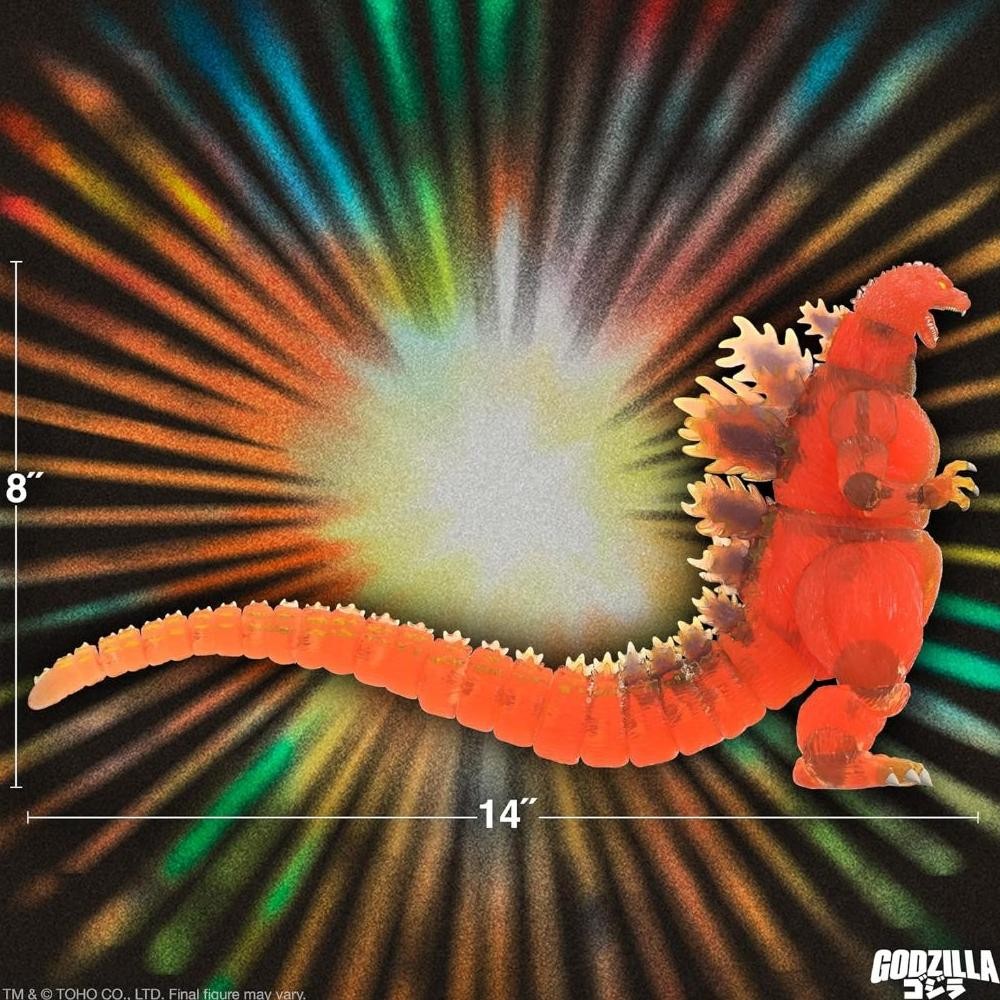 สุดยอด 7 สุดยอด! TOHO BLAZING GODZILLA (1200 CLEAR ORANGE) 20.3 CM WHOLESALE TOHO GODZILLA