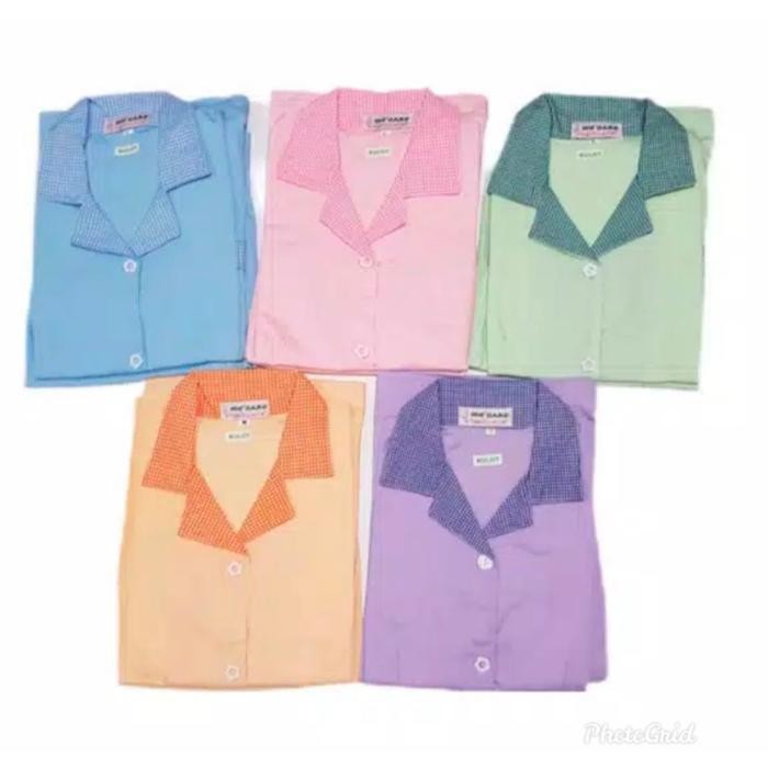 MFS พกพา ชุดพยาบาลคอปกสี่เหลี่ยมและกางเกงขายาว