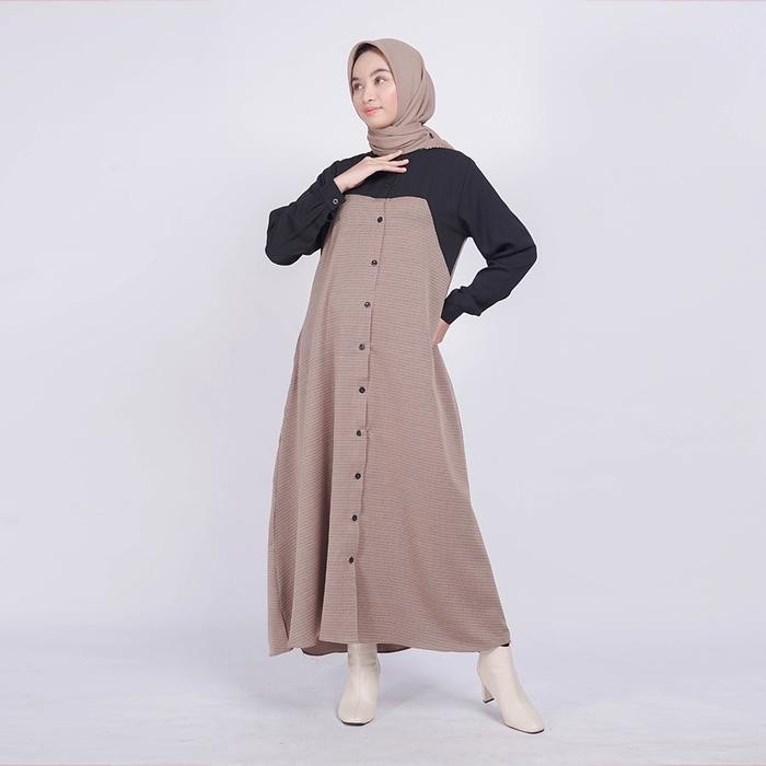 MFS Kyoya - ชุดเดรส Yumna ทูโทน | เสื้อคลุมสตรี