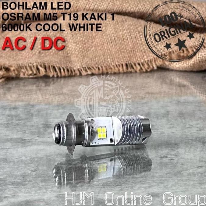 Osram Original M5 H6 T19 1-FOOT Led MOTORCYCLE MAIN HEADLIGHT BULB