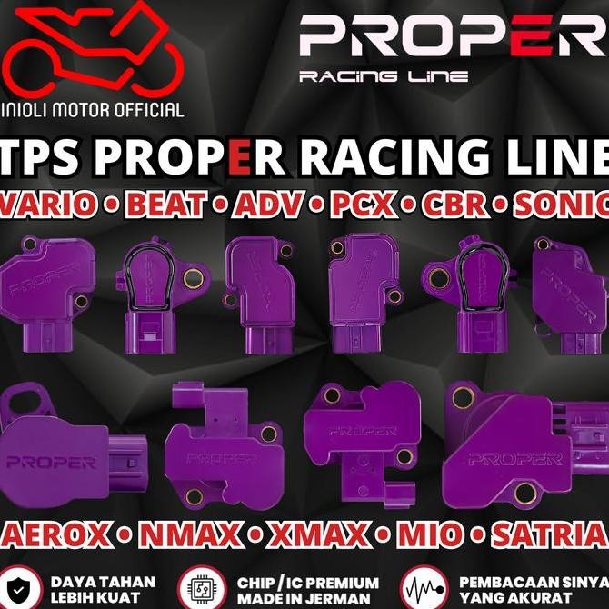 TPS PROPER RACING LINE SENSOR VARIO PCX ADV BEAT SCOOPY GENIO STYLO SONIC CBR SUPRA GTR CRF CB 150R 