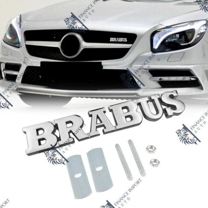 Brabus Metal Grill Emblem Mercedes Benz Brabus ภายนอก Grill Emblem