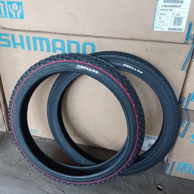 ยางนอกจักรยาน 16 x 1.75 16x1.75 16x175 175 กลืนเดลี่ยางสีดํา