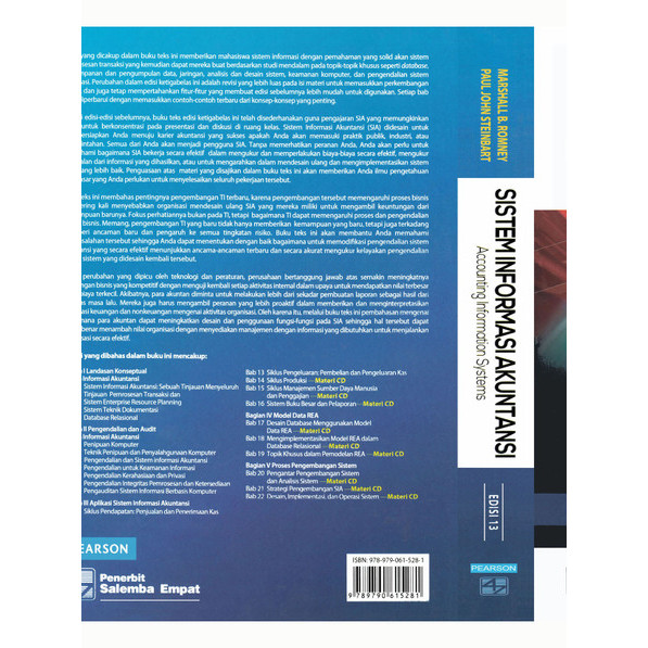 ACCOUNTING INFORMATION SYSTEM 13TH EDITION โดย MARSHALL ROMNEY