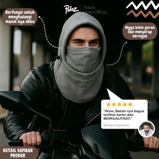 TOPI POLAR NINJA TOPI MASKER KUPLUK MASKER TOPI POLAR balaclava TOPI MASKER MURAH