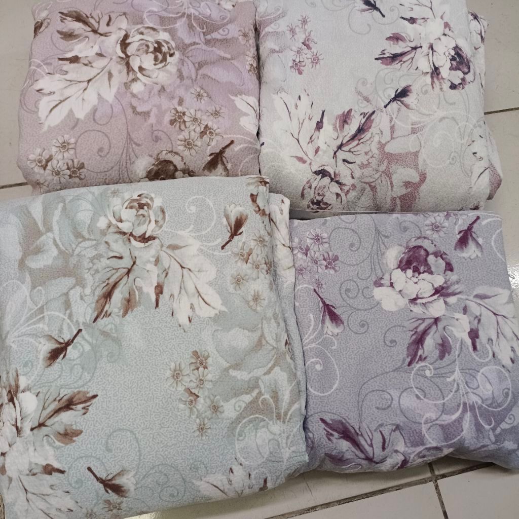 KATUN Crinkle ผ้าคอตตอนลายนูนพร้อมโชฟ motif - เนื้อนุ่ม เท่ ไหล ktx ล่าสุด