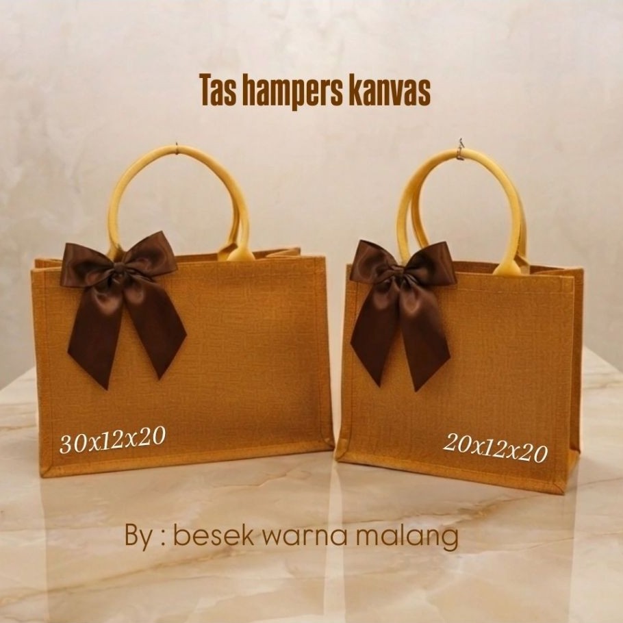 วัดถุงแฮมเปอร์ผ้าแคนวาส 30x12x20 และ 20x12x20