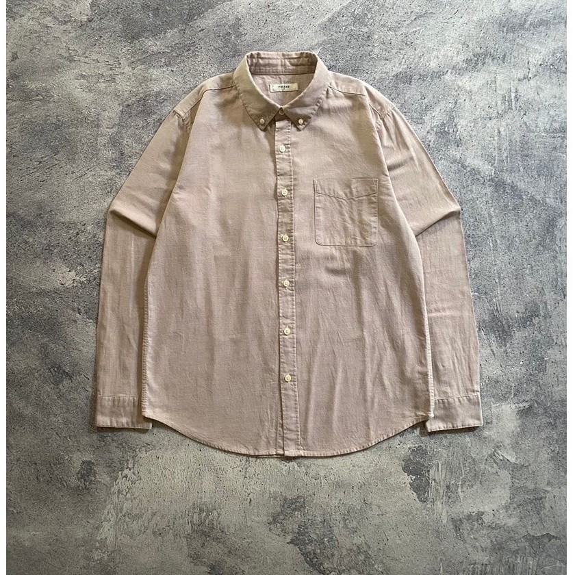 เสื้อเชิ้ตทรงเบสิค Oxford Polham G33