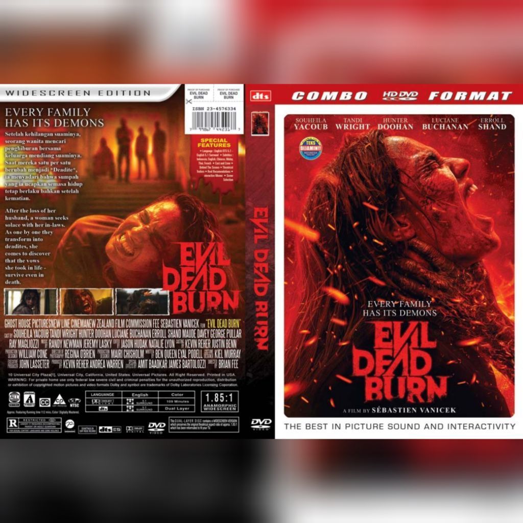 DVD Evil Dead Burn 2026 (Souheelia Yacoub)