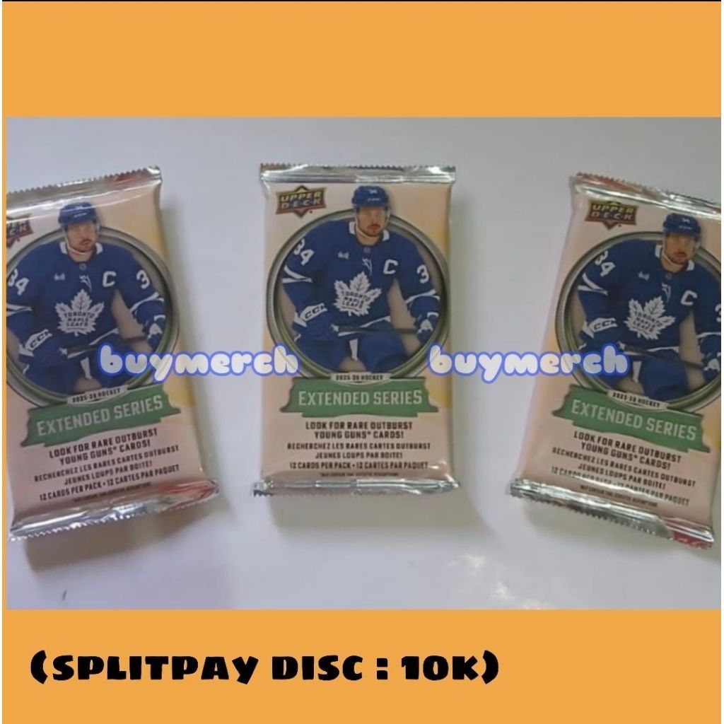 2025-26 Extended Series Blaster Box Upper Deck NHL Hockey Cards