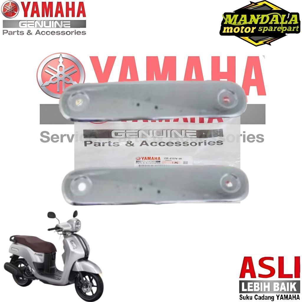 0PANEL 1 FIN BODY REAR RIGHT LEFT FAZIO 125 LUX (สีเงิน) ORIGINAL YAMAHA BEJ-F172A-10