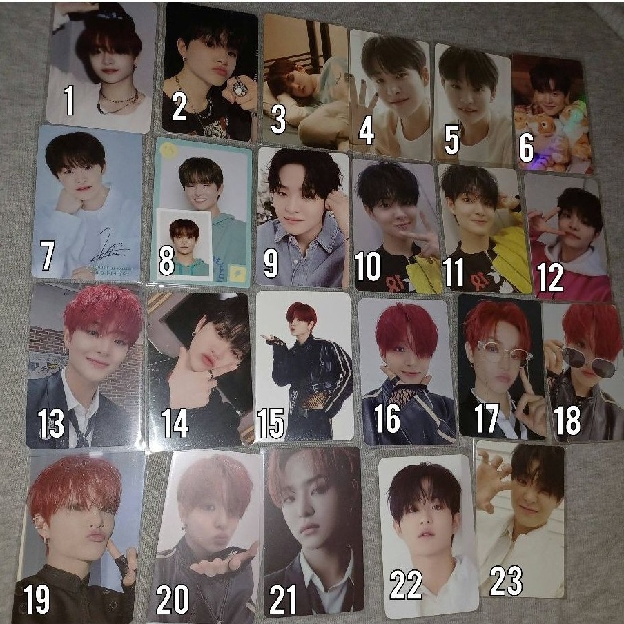 โฟโต้การ์ดอย่างเป็นทางการของ Treasure park jihoon