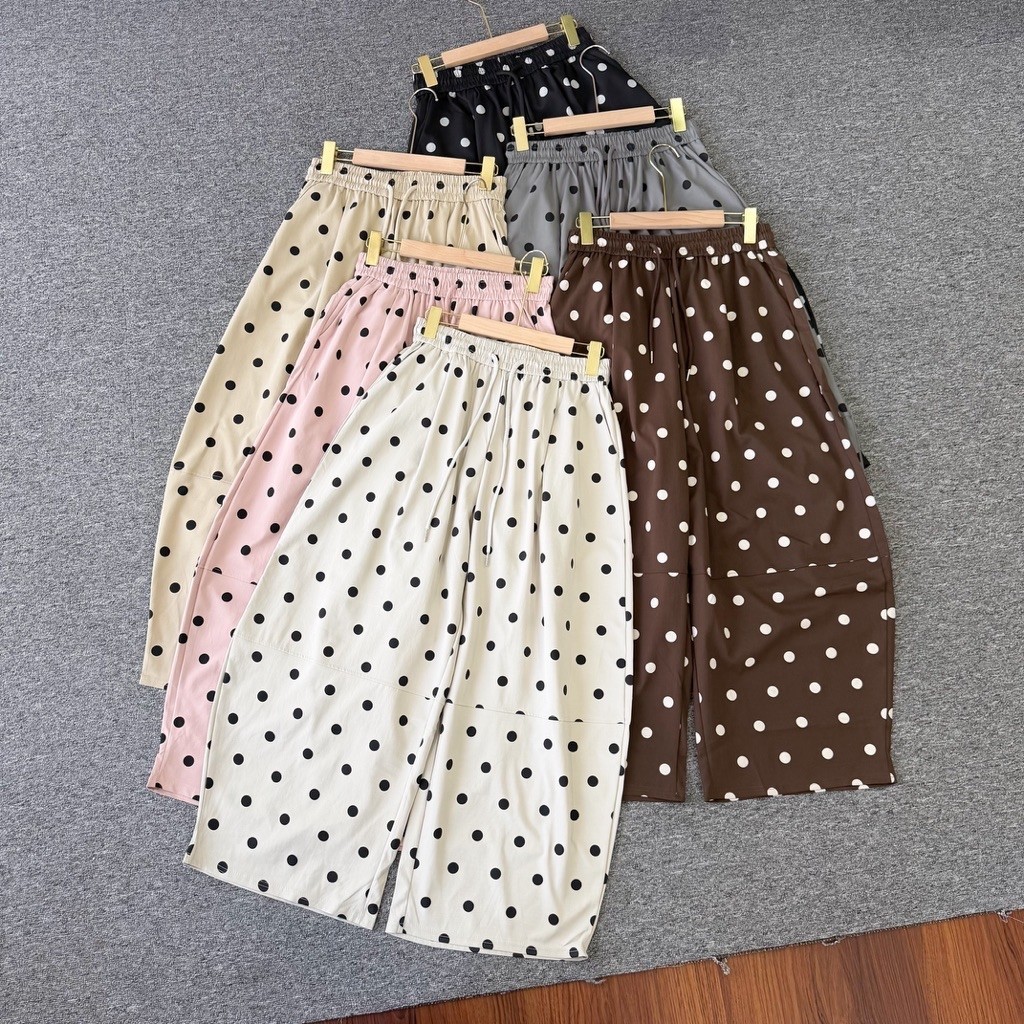 6858 กางเกง POLKA BAREL