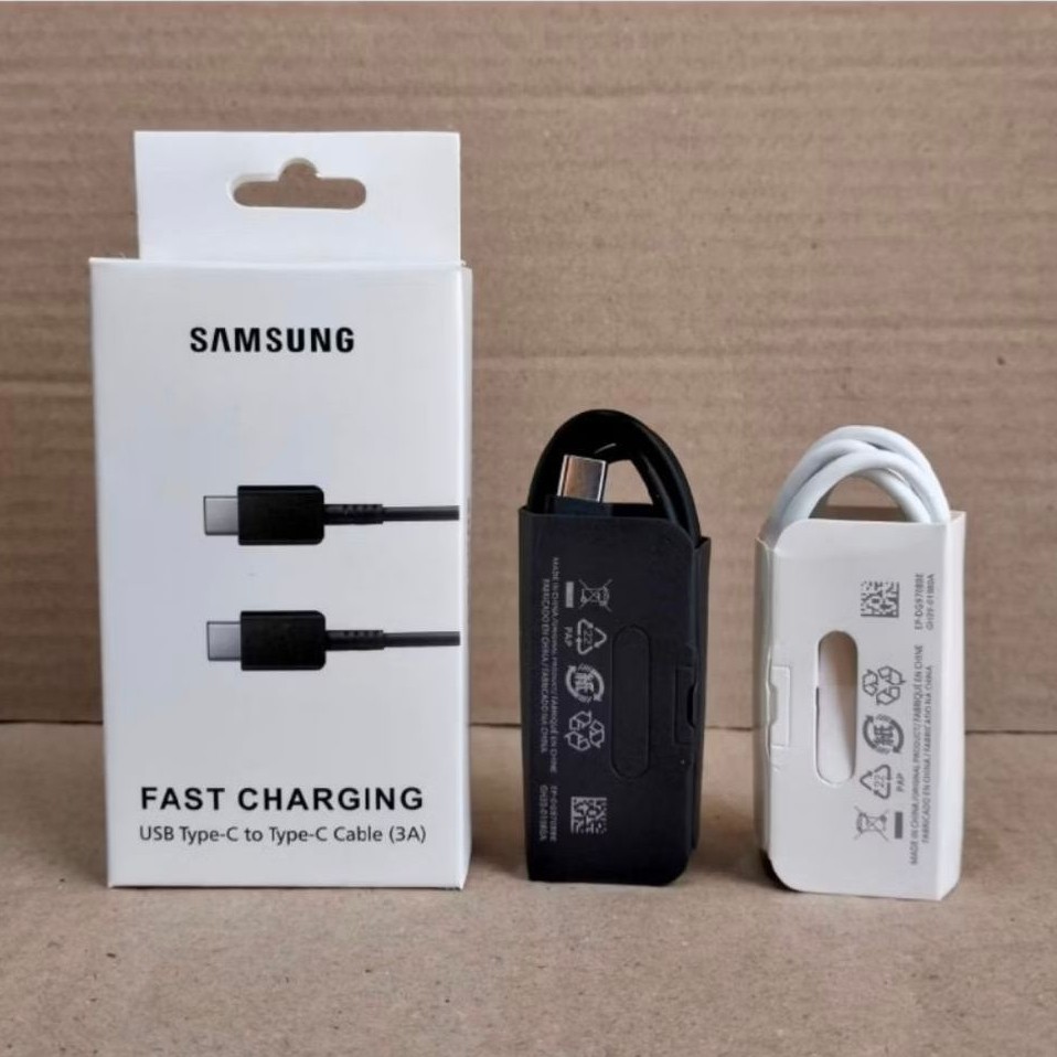SAMSUNG 45W 45 WATT TYPE C TO C DATA CABLE SUPPORT FAST CHARGING FAST POWER