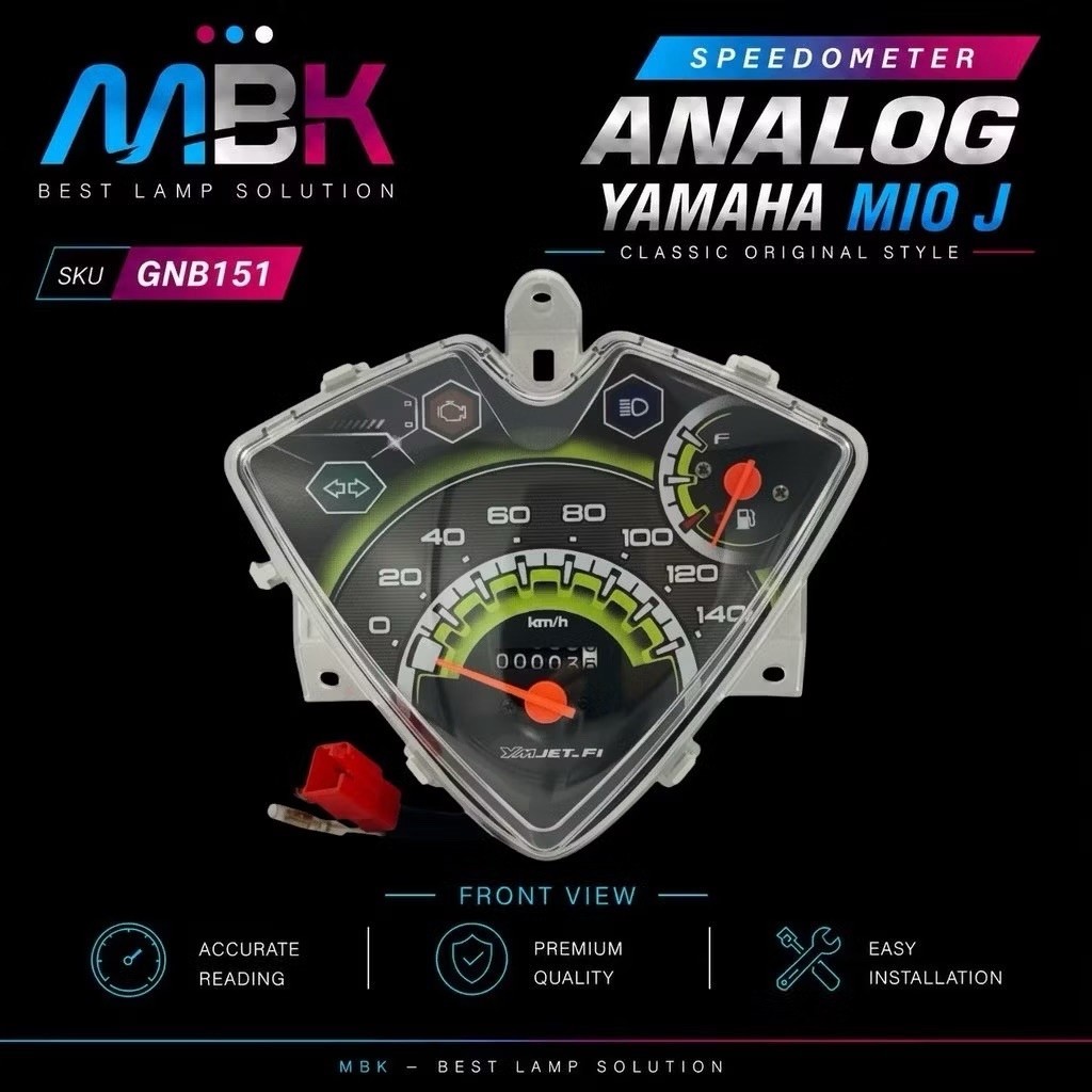 Speedo MBK GNB151 Speedometee Analog Yamaha Mio J
