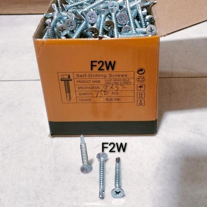SDS FH (+) 8x32 HANGCHAO LIGHT STEEL ROOFING SCREW SDS 8X32