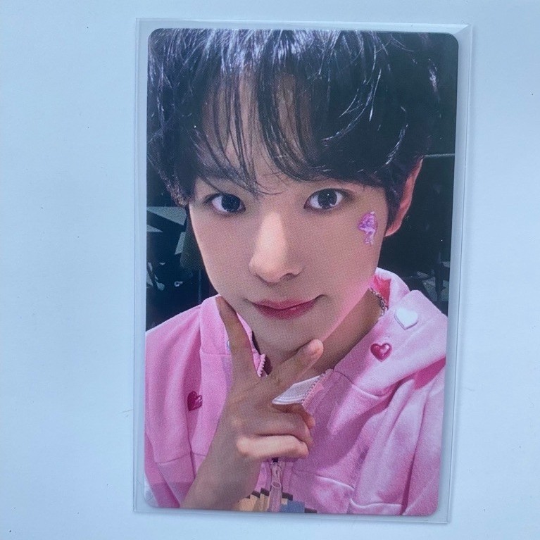 Photocard อย่างเป็นทางการ Yushi poppop กระโดด lucky draw pc yushi nct wish