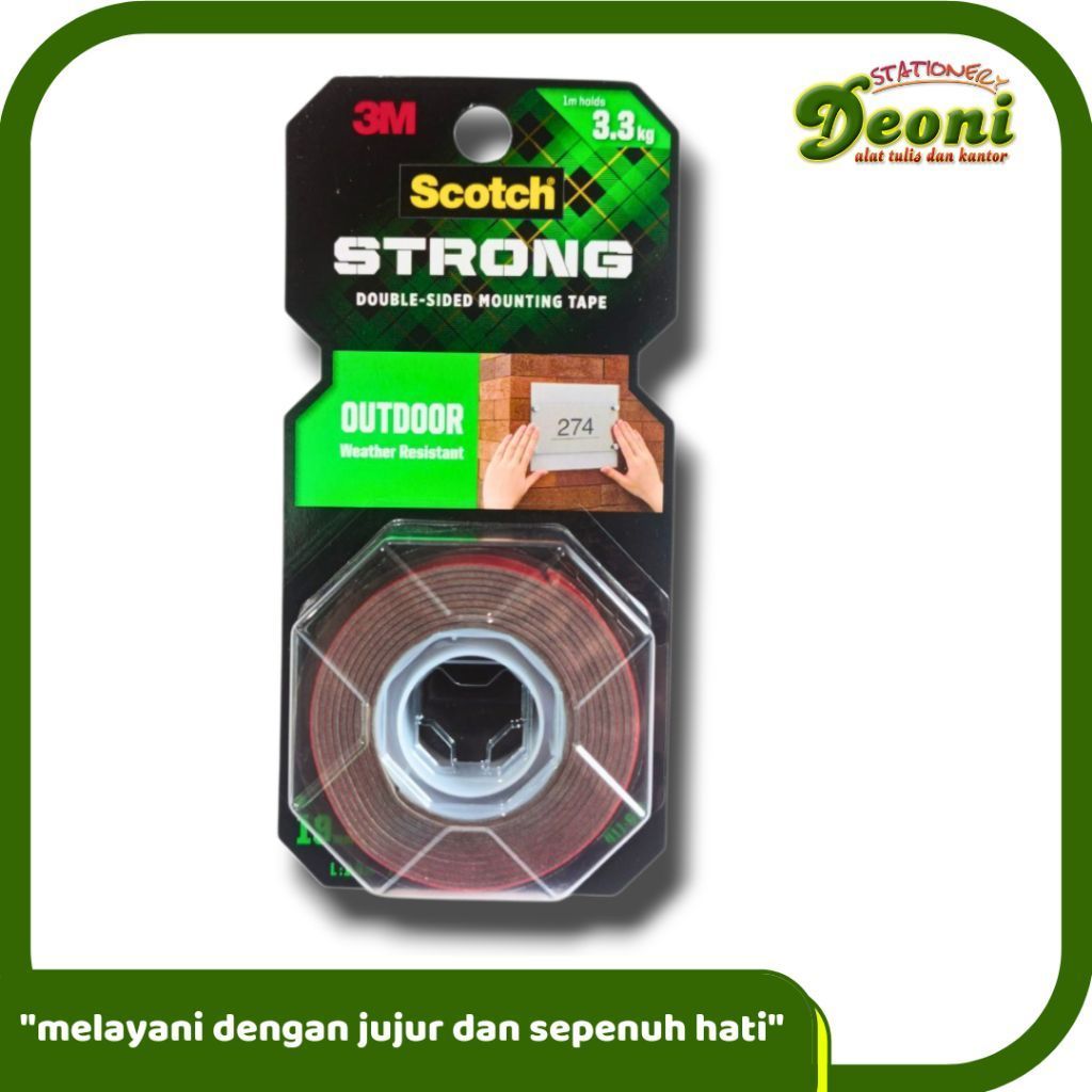 3M Scotch เทปกาวสองหน้า 3.3กก. 411-S19 0243