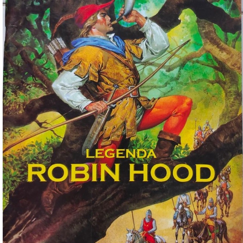 หนังสือ ROBIN HOOD LEGEND ที่ใช้แล้วต้นฉบับ