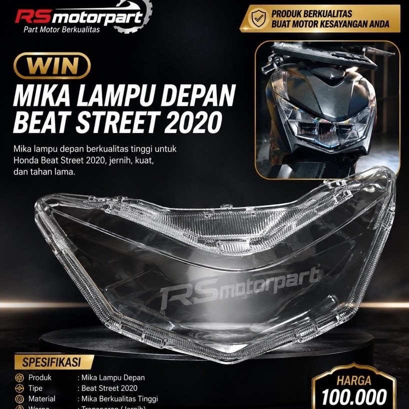 ต้นฉบับ WIN BEAT NEW DELUXE K1A 2020-2023 ไฟหน้าไมก้า