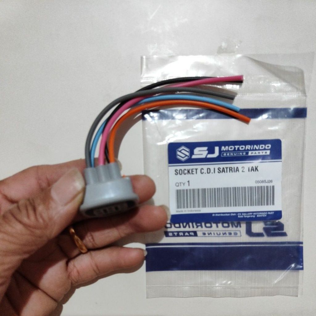 SJ SOCKET CDI SATRIA 2-STROK 2T / SOCKET CDI (5 สาย) เดิม
