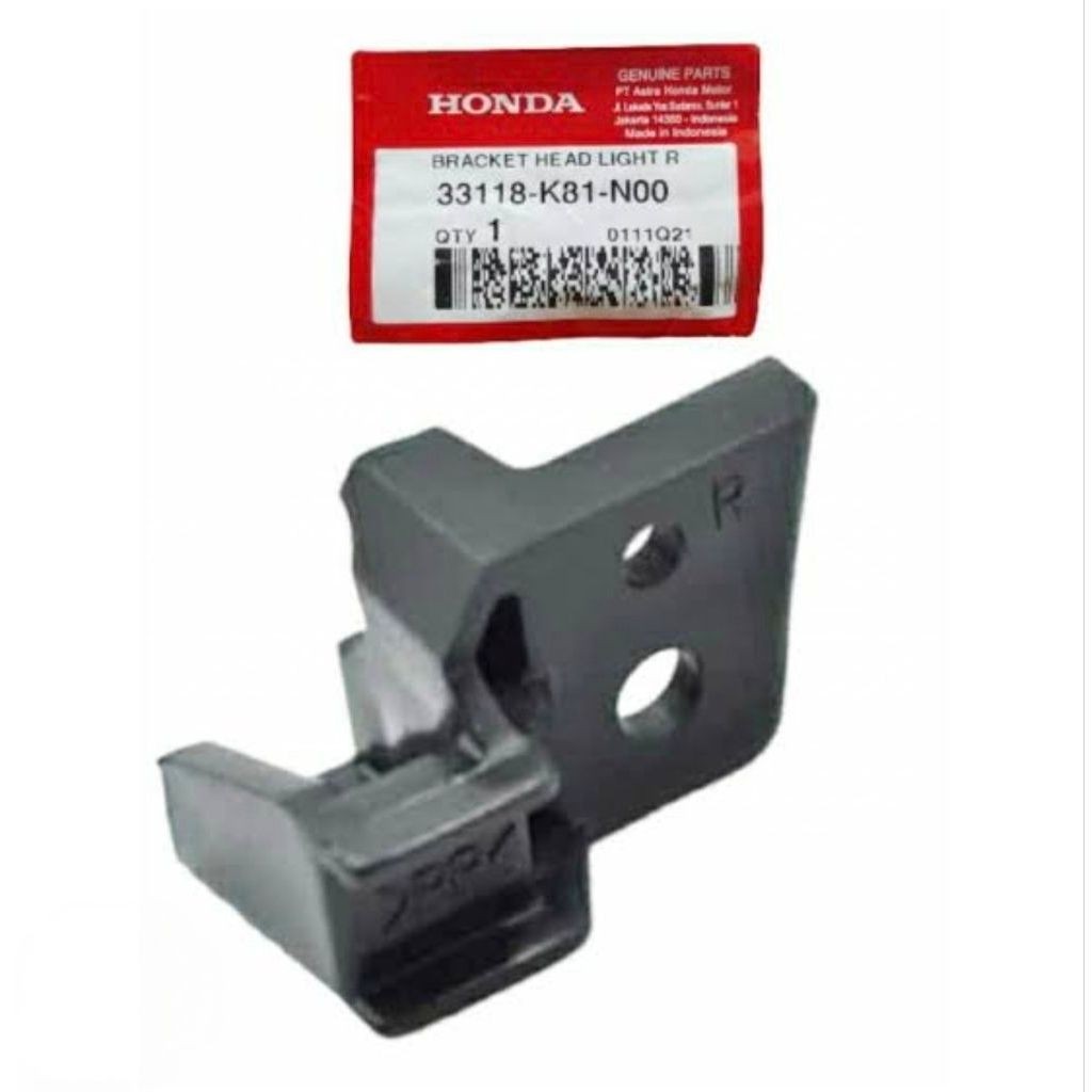 RIGHT HEADLIGHT BRACKET BEAT ESP K81 33118 K81 N00 ORIGINAL HONDA AHM
