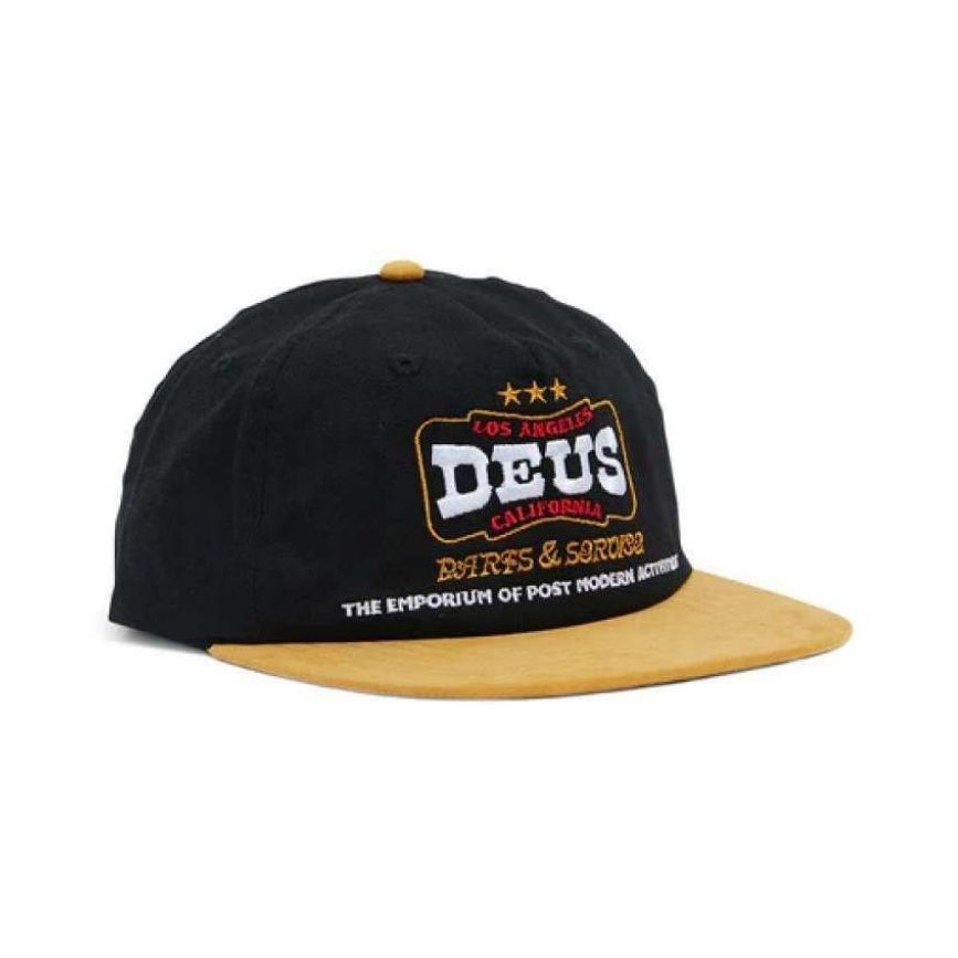 หมวก Deus Ex Machina Buckle Up Strapback สีดํา Original