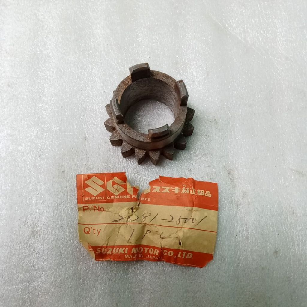 Gear Gear Starter Kick Starter Suzuki TS100 TC100 RM125 6281-25001 ของแท้