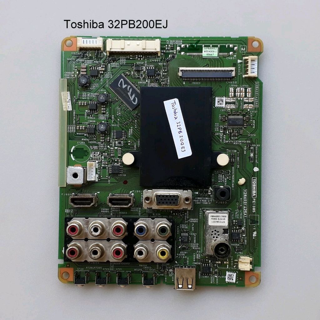 MESIN Toshiba Regza 32PB200EJ 32PB200EM 32PB200 EJ EM LED TV เมนบอร์ด LCD V28A001425A1 V28A001425A0 