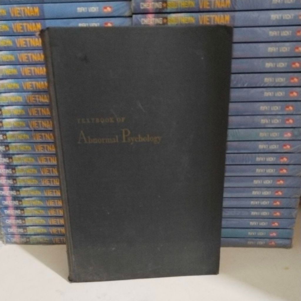หนังสือต้นฉบับ - TEXTBOOK OF ABNORMAL PSYCHOLOGY