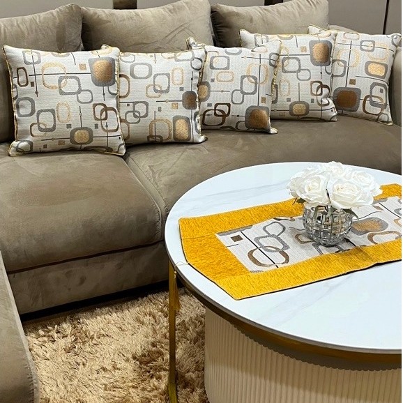 ONE SET OF SOFA CUSHION COVERS