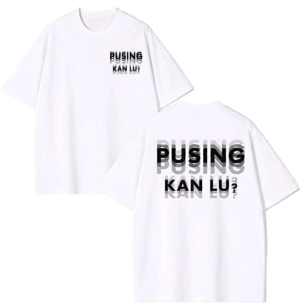 เสื้อยืด Kan Lu Dizzy / เสื้อ Kan Lu Dizzy Words Distro / เสื้อยืด Distro / เสื้อผ้าผู้ชายและผู้หญิง