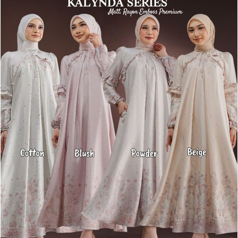 KALYNDA SERIES MIDI & DRESS BY NADHEERA LUXURY // LUXURY DRESS // MOTIF DRESS // ELEGANT // ORIGINAL