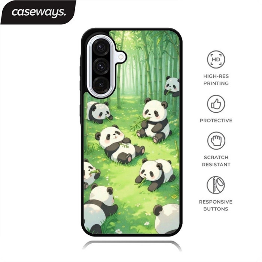 เคสลูกผสมแพนด้าน่ารัก Samsung Galaxy A57 A56 A55 A54 A37 A36 A35 A27 A26 A25 A17 A16 A15 A07 A06 S26