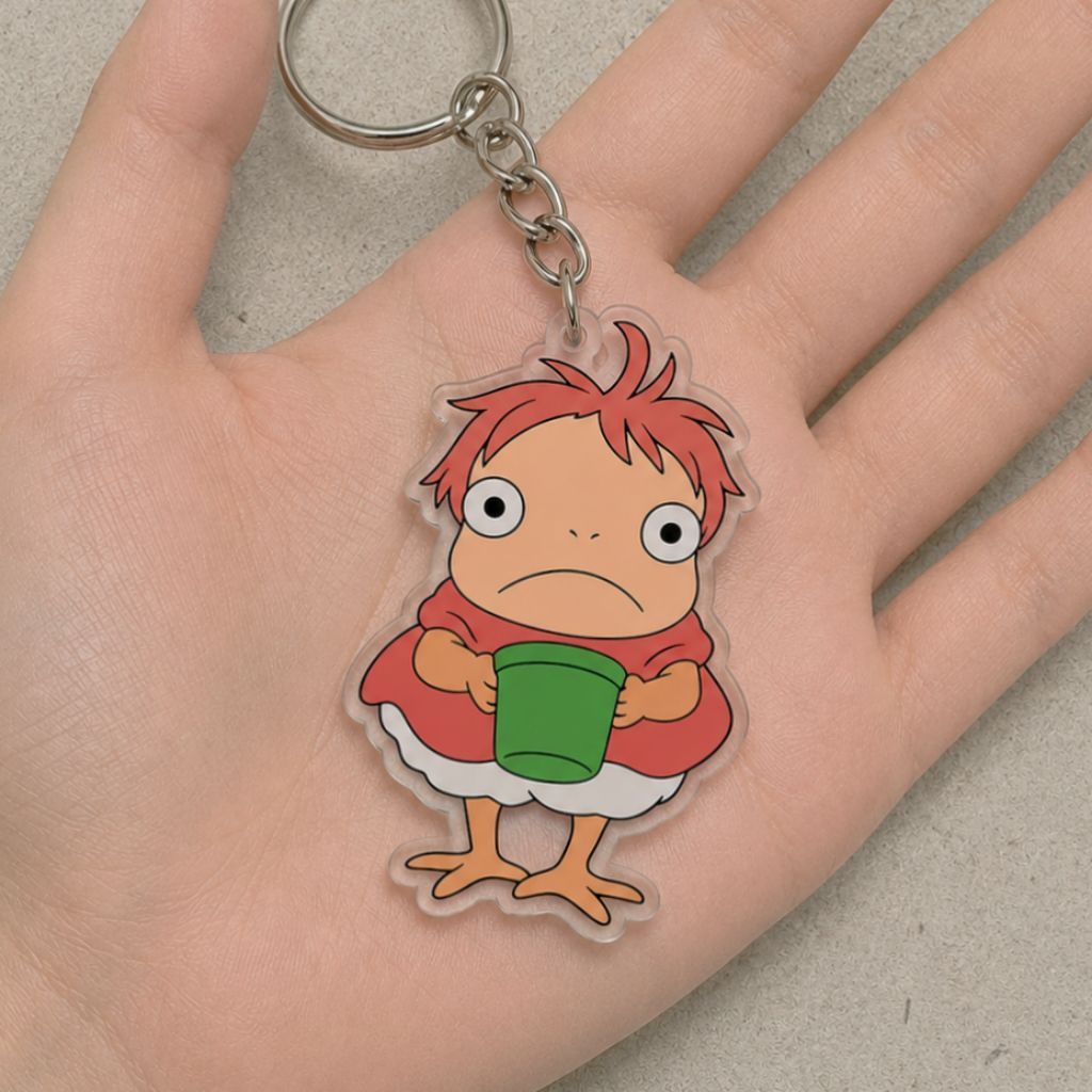 พวงกุญแจ GUNDAN PONYO ghibli PONYO