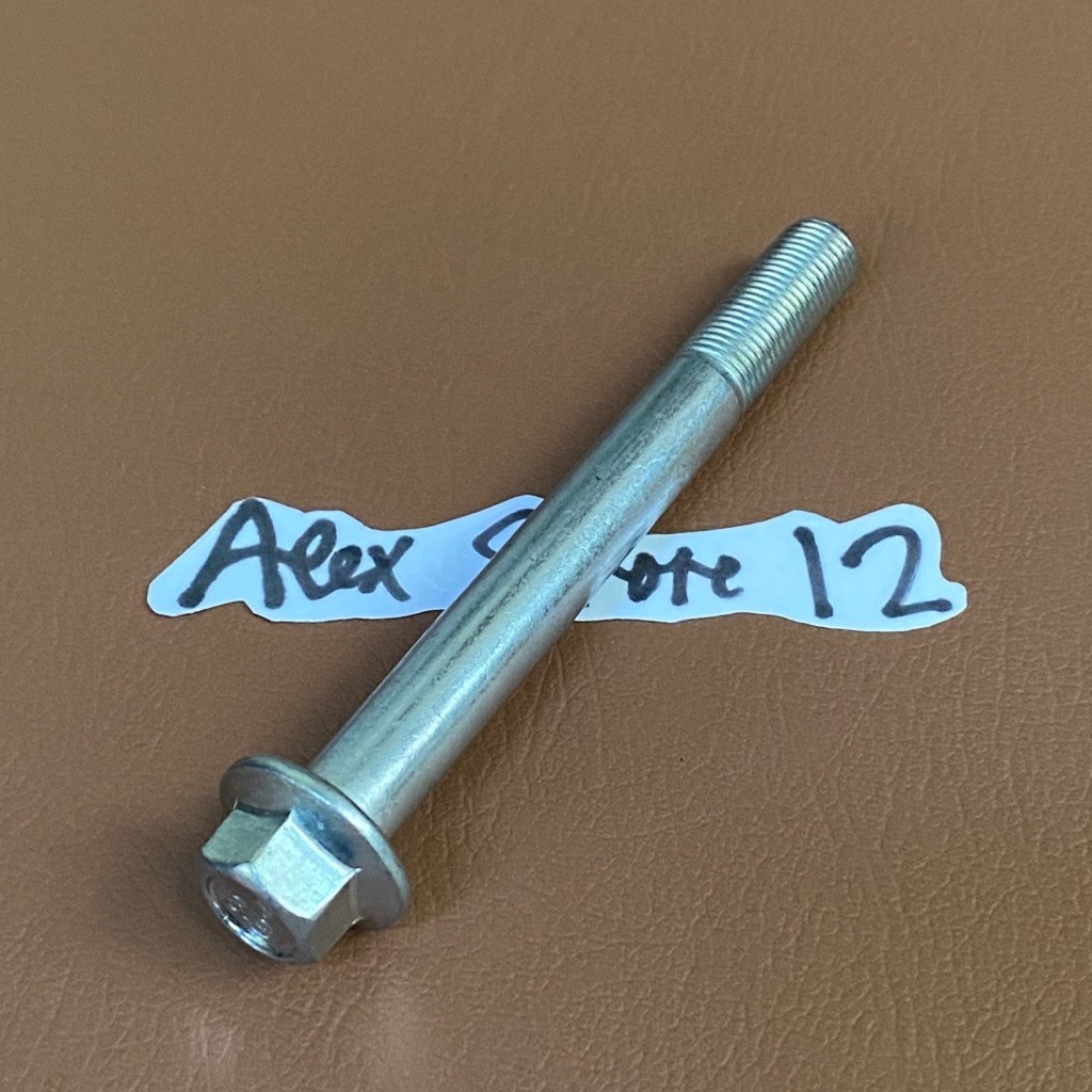 M 12x110 CAP BOLT KEY 15 STEEL 8.8 FLANGE BOLT M12 PITCH 125
