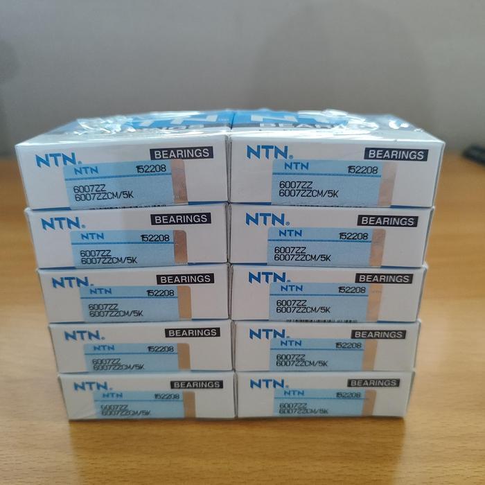 BEARING NTN 6007 ZZ 6007ZZ IRON CAP 2Z LAHAR LAHER ราคาต่อแพ็ค