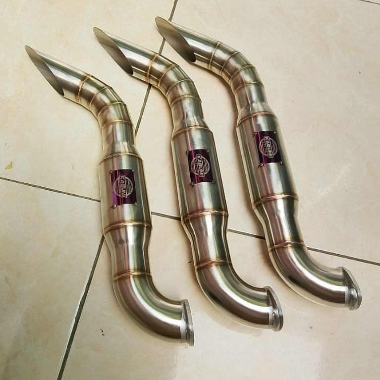 ท่อไอเสีย kagumi racing gx 390- 675 ดั้งเดิม