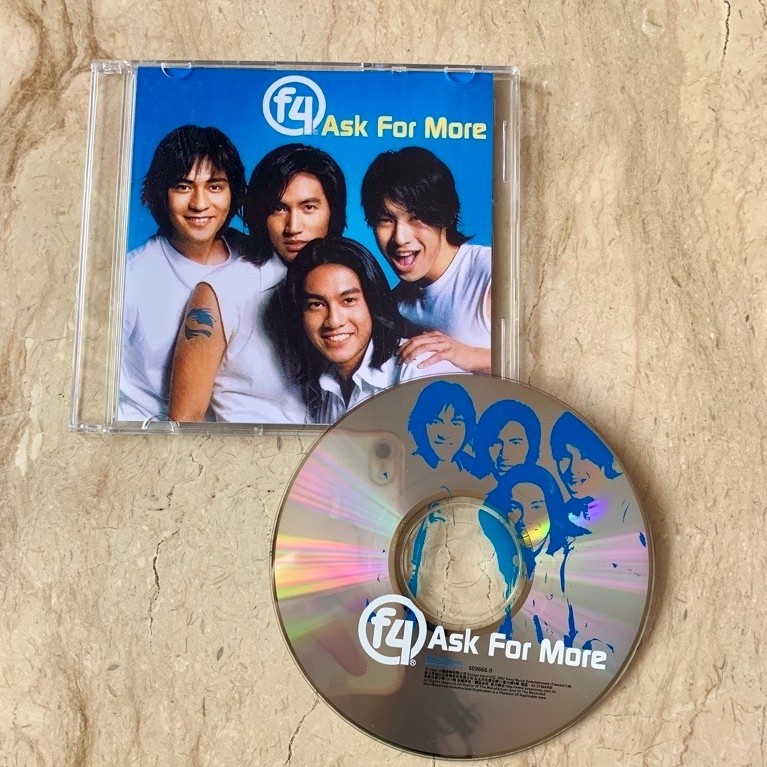 F4 สอบถามเพิ่มเติม CD Single Taiwan RARE Only