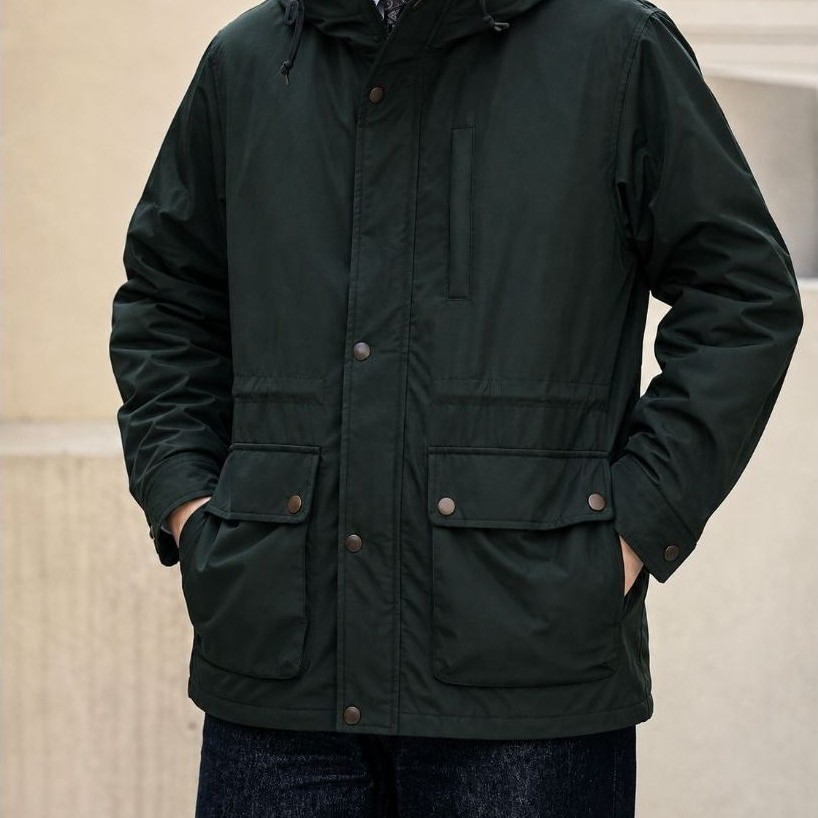 GU UNIQLO MOUNTAIN PARKA JACKET ภายนอก