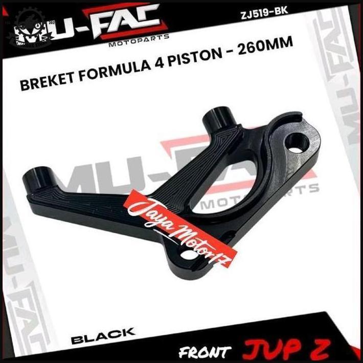 Mufac Formula 4 ขายึดคาลิปเปอร์ลูกสูบขนาด 260 มม.Zj519 มอเตอร์ไซค์ Jupiter Z Vixion F1Zr 125Z Vega L