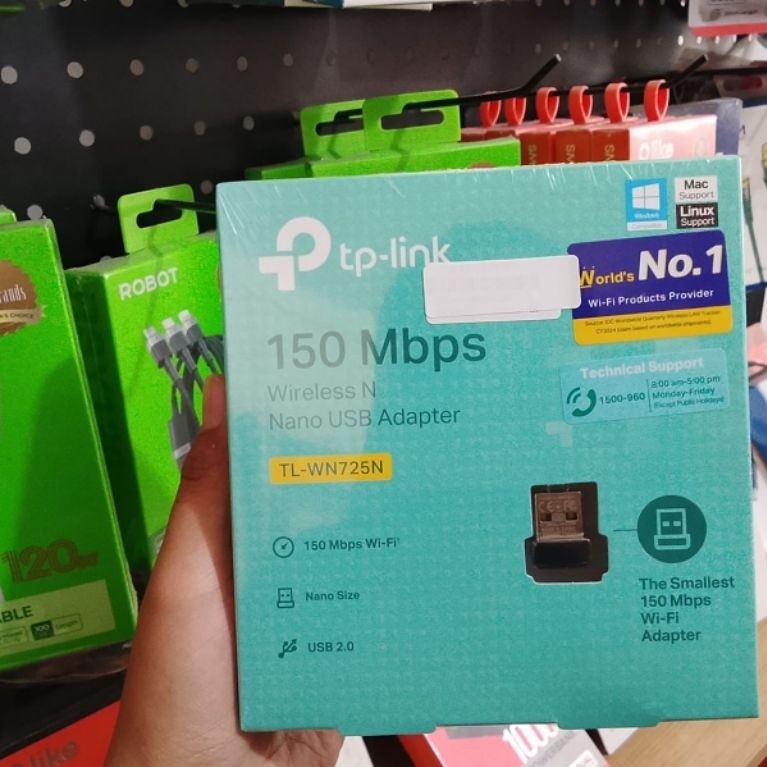 ตัวรับสัญญาณ usb ไร้สาย Tp link tl_wn725n