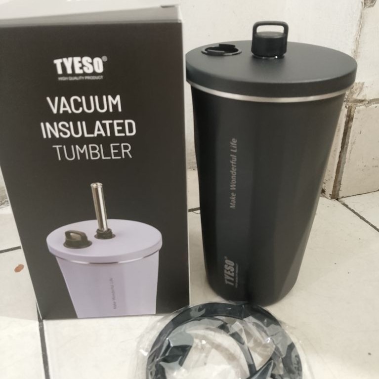 TUMBLER TYESO COFFEE CUP ขนาด 600ML สีดํา ใหม่