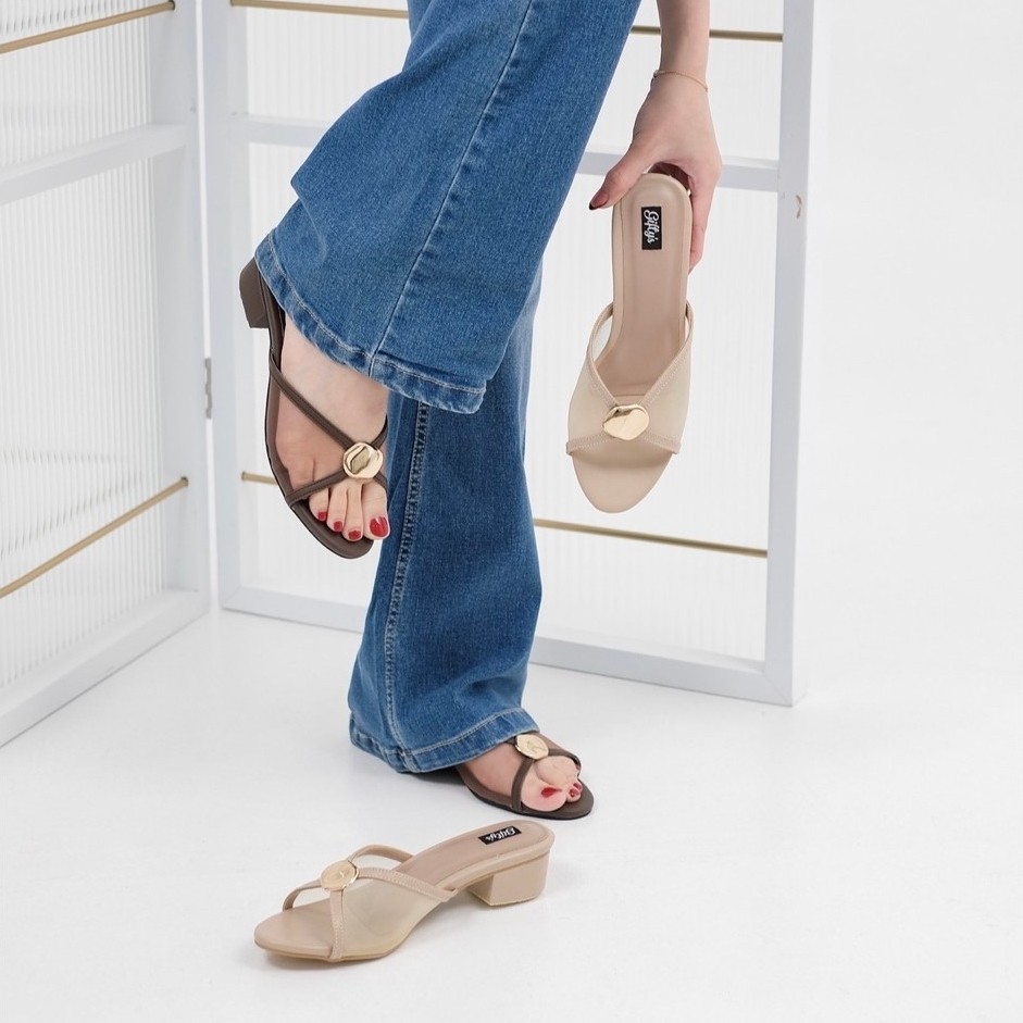 IVY HEELS | รองเท้าแตะส้นสูงผู้หญิง