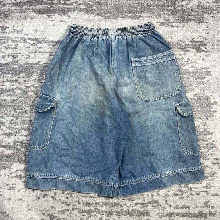 กางเกงยีนส์คาร์โก้ Jorts
