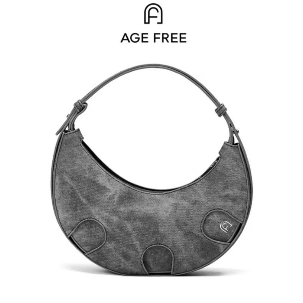 [READ DESCRIPTION] กระเป๋า PRELOVED Age Free Aurora (ปรับได้) กระเป๋าสีดํา