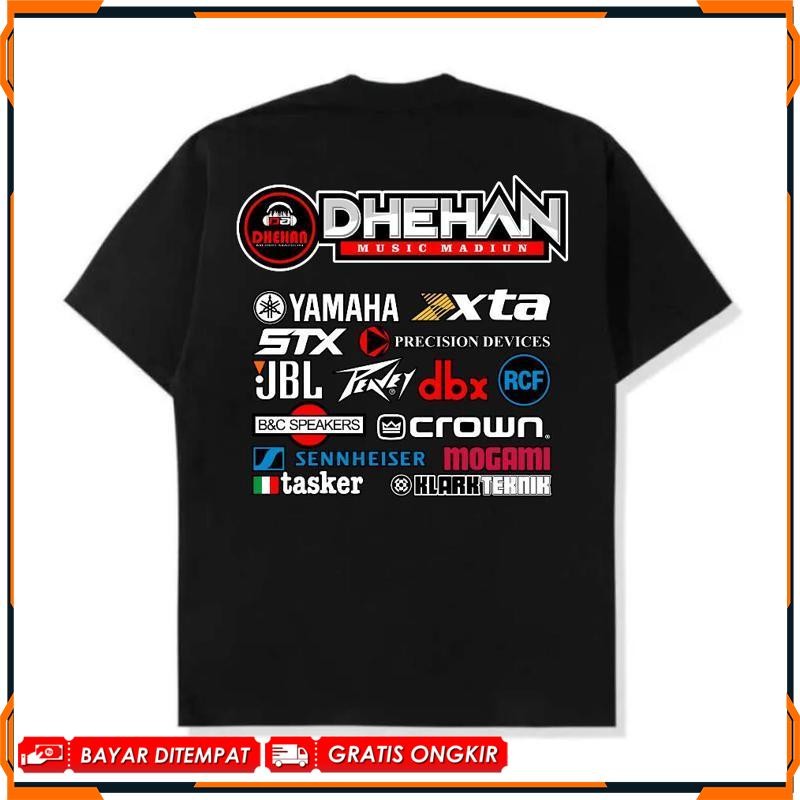 KATUN Best Dhehan Music ACC Madiun Viral Unofficial Distro Combed Cotton T-Shirt - Muran - อเดลลา - 