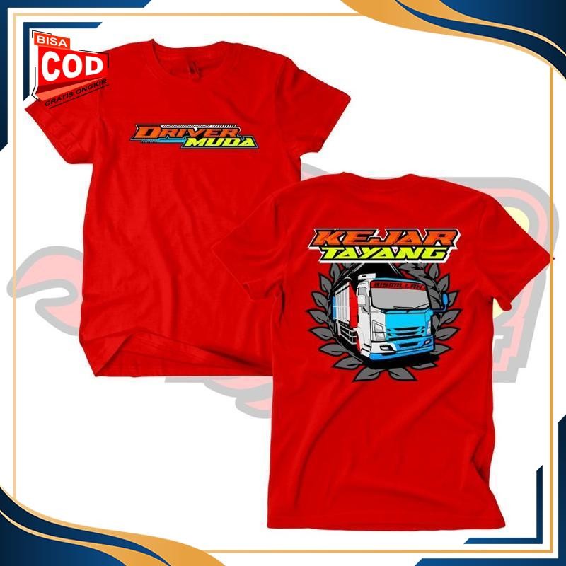 9.9 เสื้อยืด Young Driver Distro Chase the Last Viral Tayang 2025 NU-16